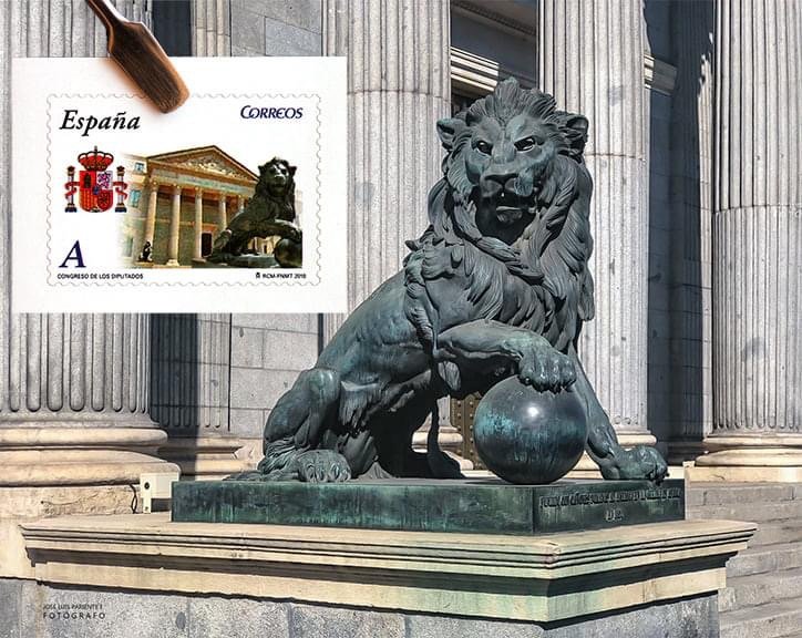 León del Congreso de los Diputados