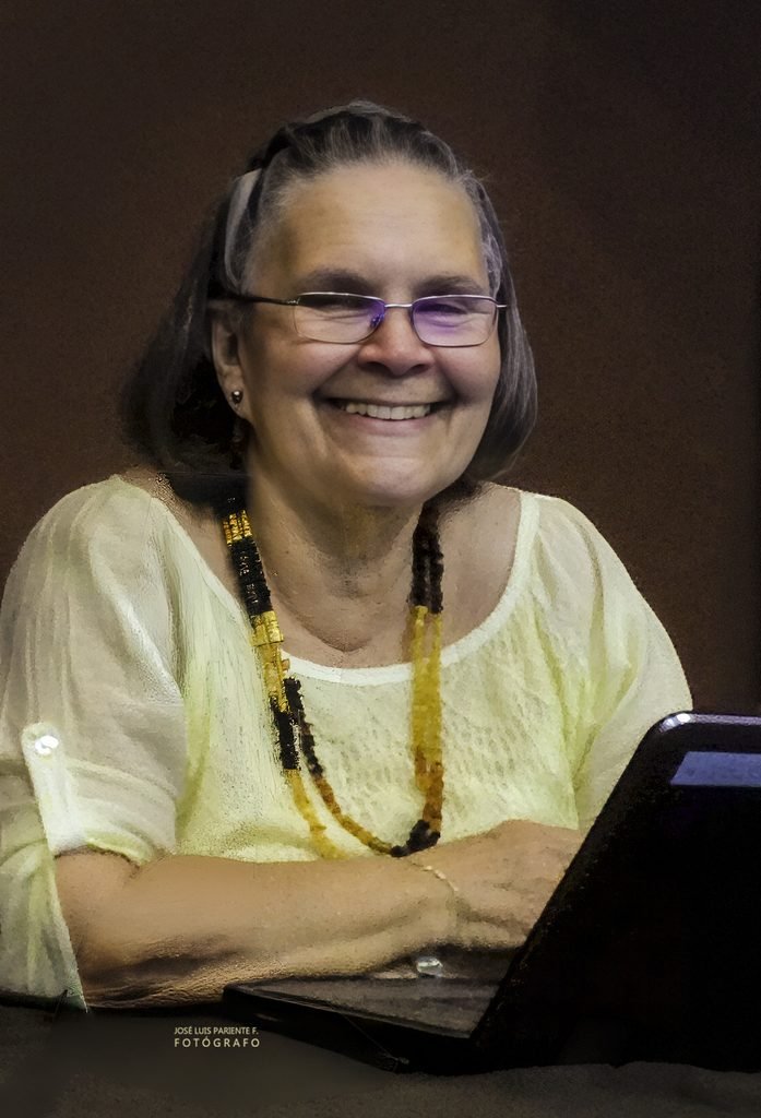 Retrato de Corina Schmelkes.