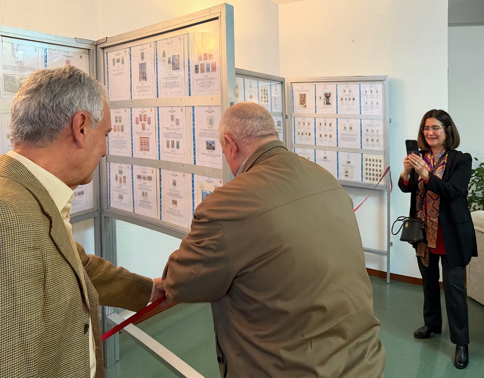 Acto de inauguración con Cristina Zorrilla