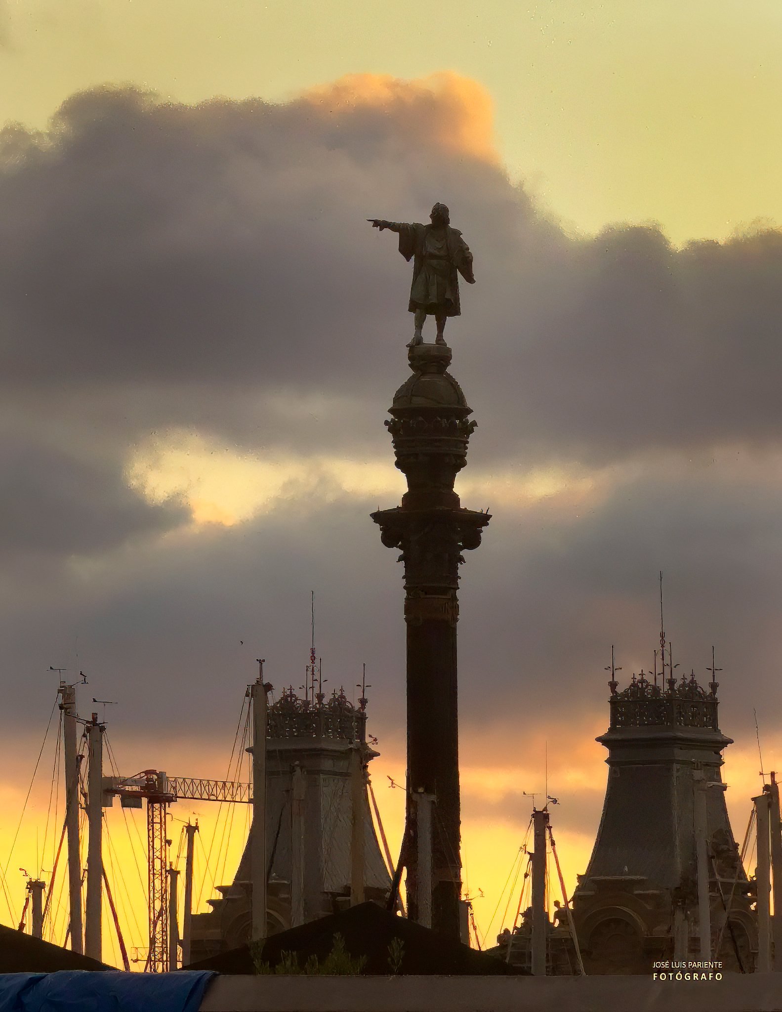 España. Barcelona. Monumento a Colón