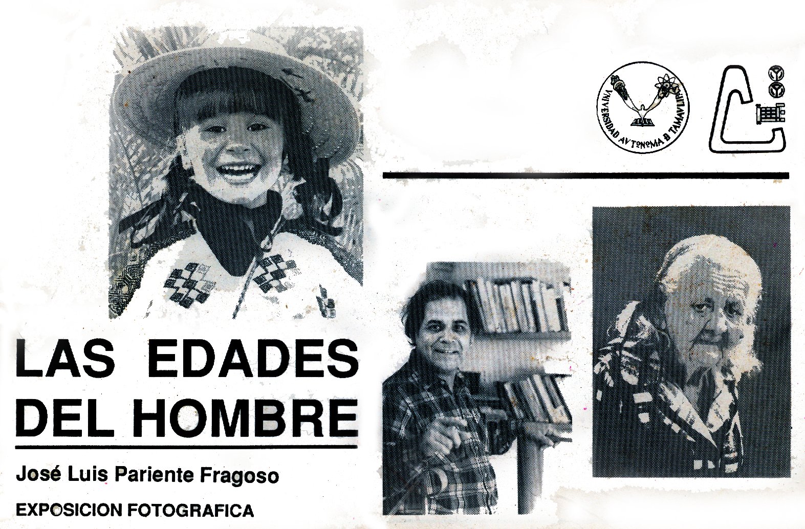 Cartel de la exposición fotográfica Las edades del hombre, de José Luis Pariente Fragoso
