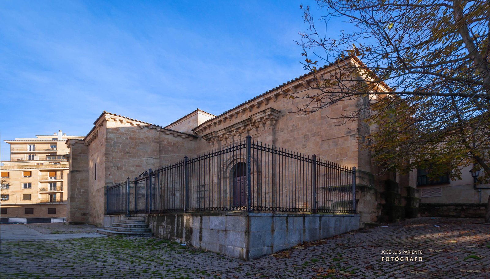 Iglesia de San Cristóbal. Perspectiva