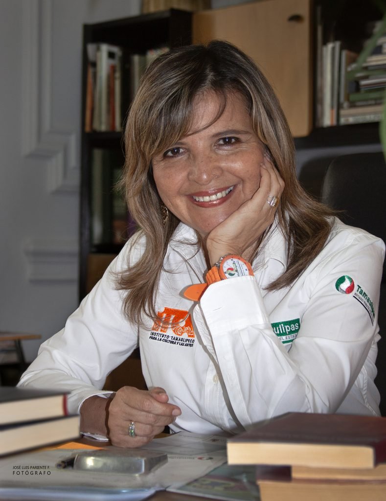 Retrato de Libertad García Cabriales.