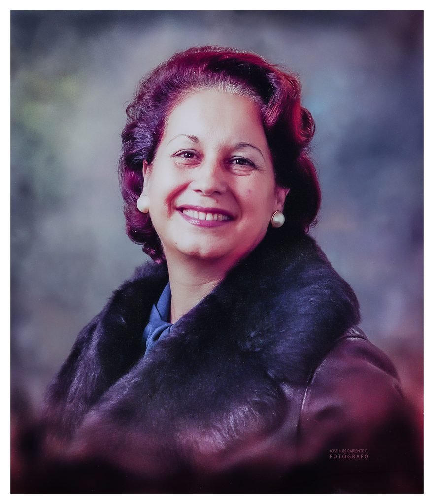 Retrato de la madre de José Luis Pariente.