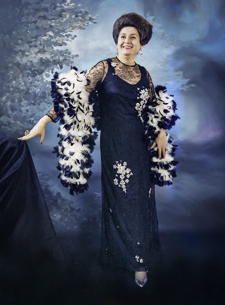 Retrato de Pana Solís.
