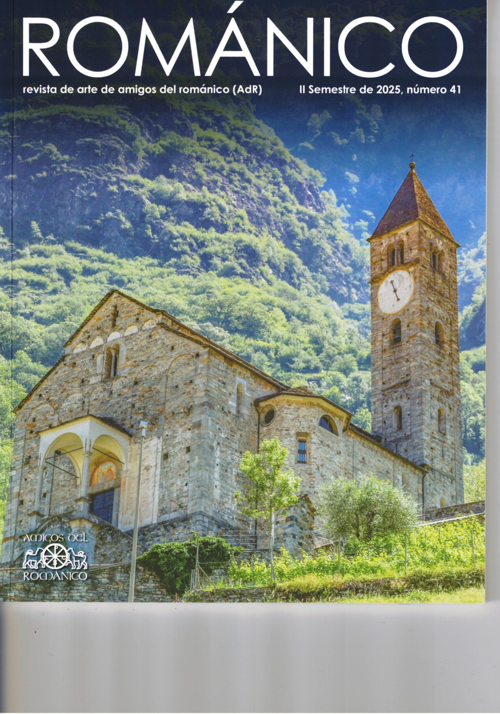 Portada del número 41 de la revista Románico, segundo semestre de 2025
