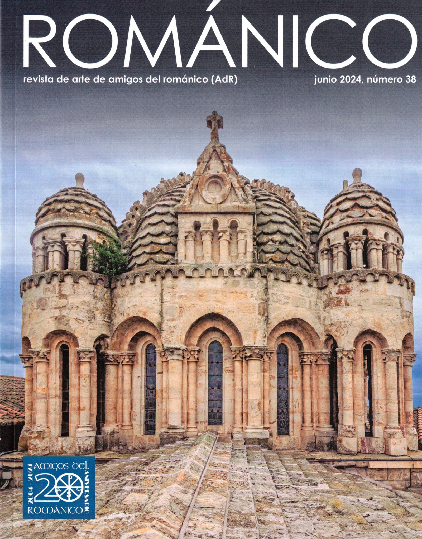 Portada del número 38 de la revista Románico, junio de 2024