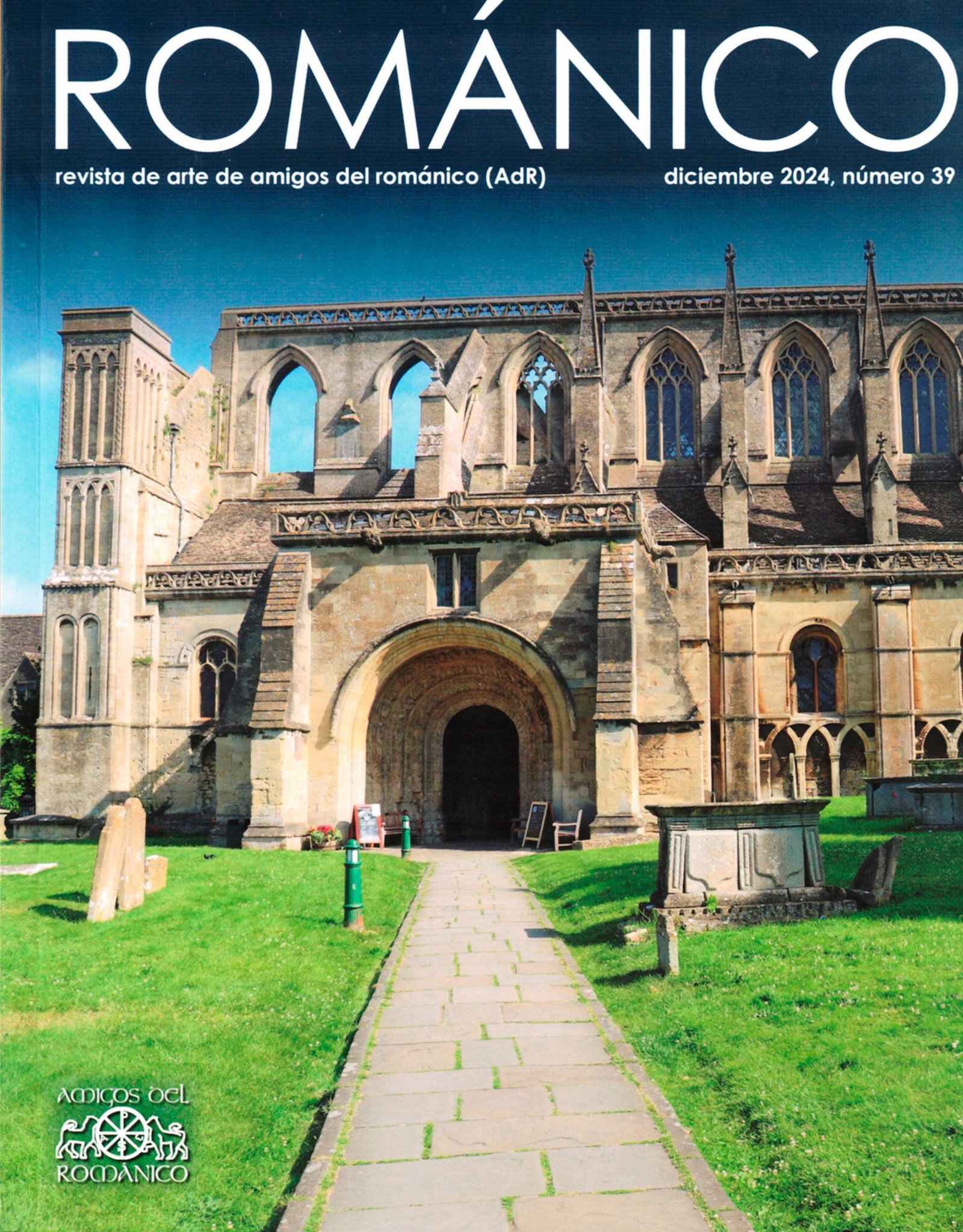 Portada del número 39 de la revista Románico, diciembre de 2024