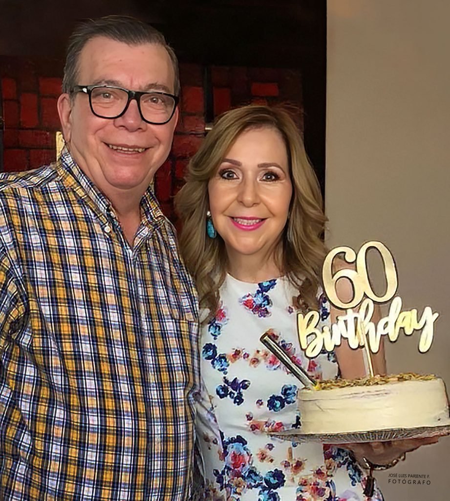 Retrato de Ruy Matías Canales y Patricia.