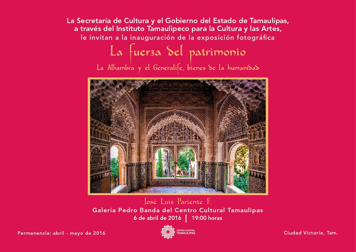 Invitación a la exposición La fuerza del patrimonio