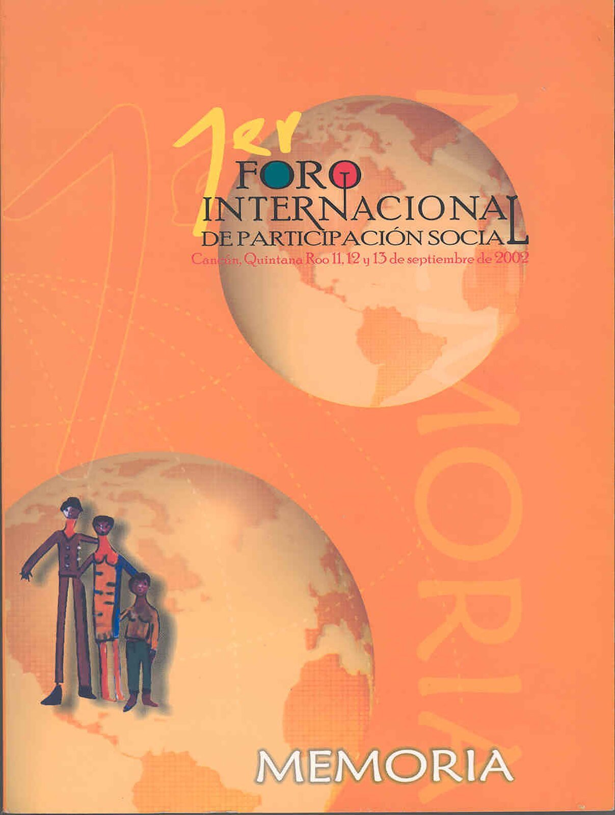 Portada de I Foro Internacional de participación social