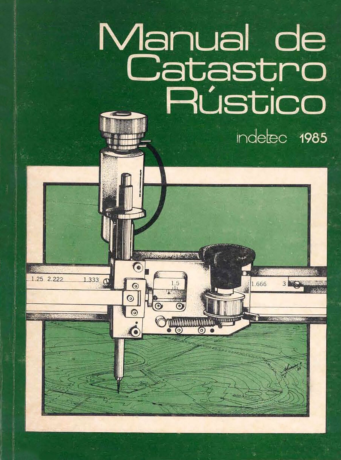 Portada de Manual de Catastro Rústico