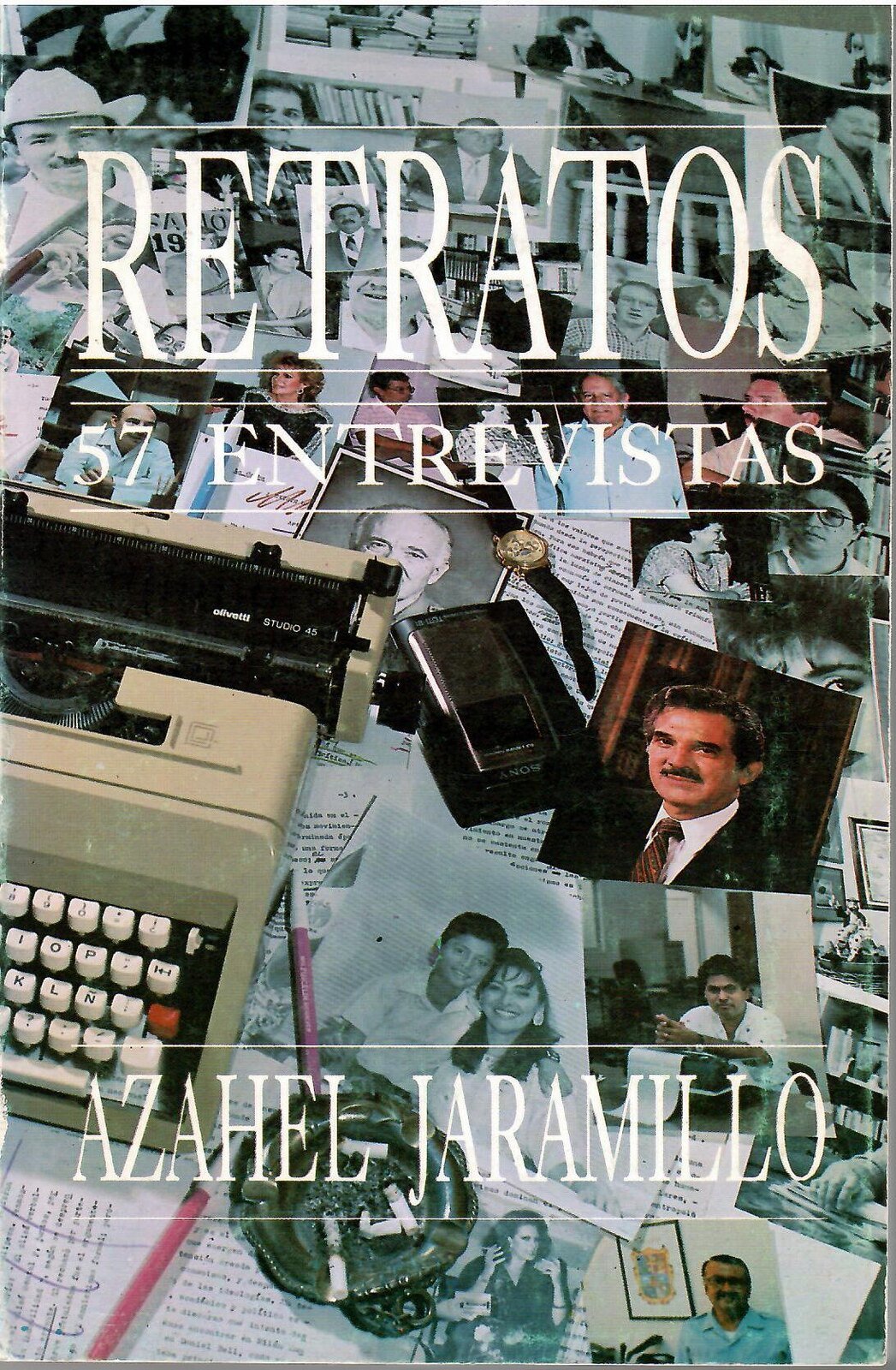 Portada de Retratos. Por Azahel Jaramillo