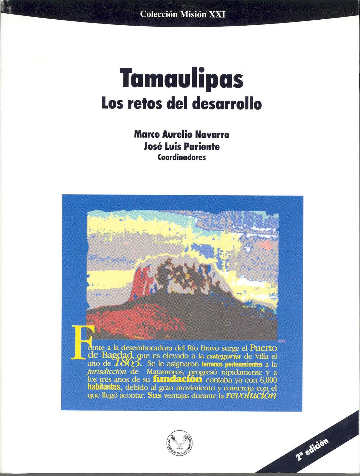 Portada de Tamaulipas y los retos del desarrollo. Segunda edición
