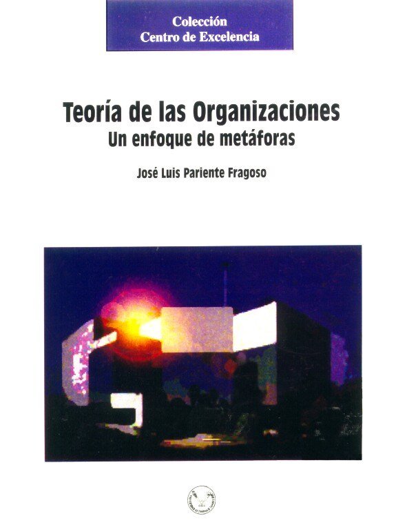 Portada de Teoría de las Organizaciones. Un enfoque de metáforas
