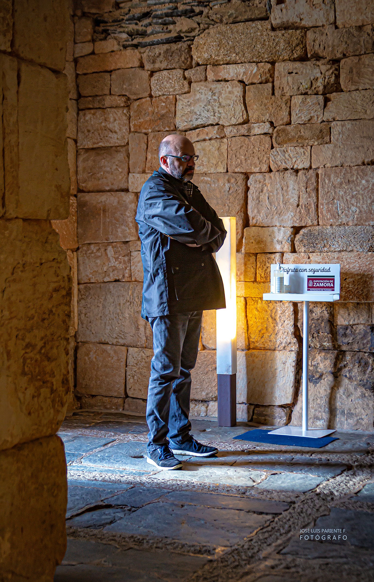 Retrato de Javier Ríos.