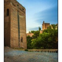 La Alcazaba desde las Torres Bermejas