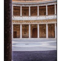 Palacio de Carlos V. Los órdenes del patio