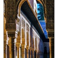 Patio de los Leones. Columnata