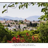 Vista de Granada desde el acceso a la Medina